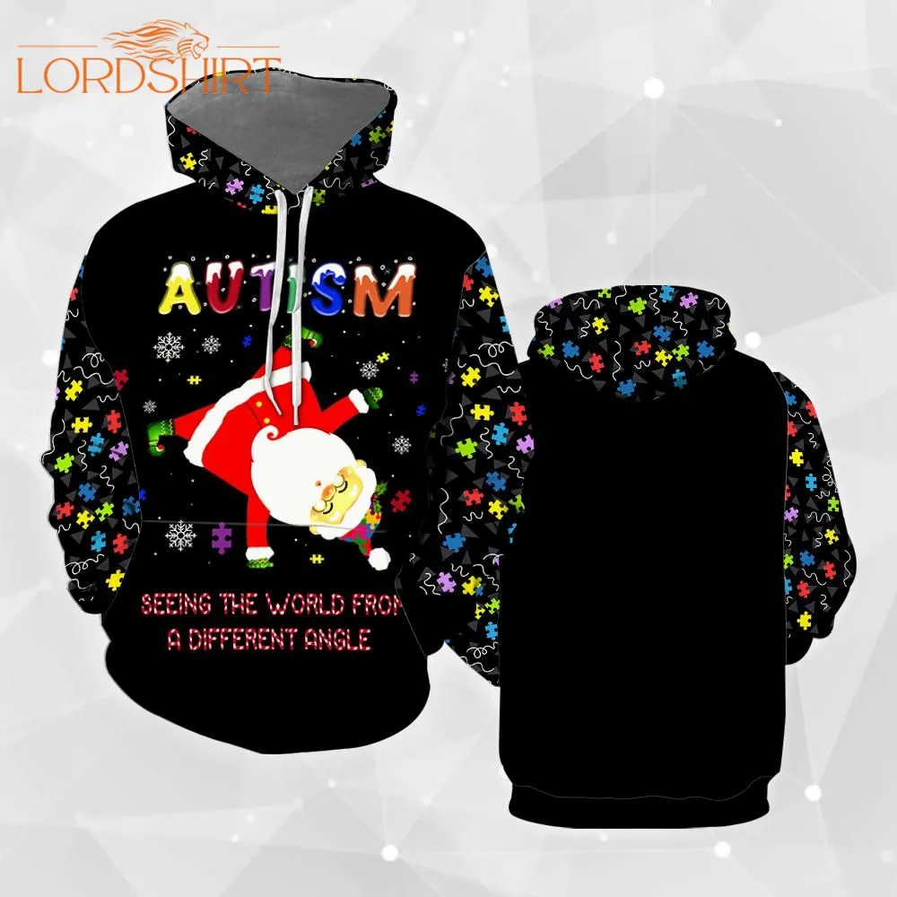 Autism Awareness Christmas 3d All Over Print