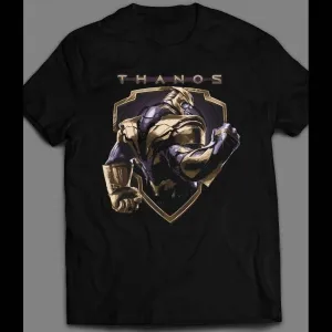 Avengers Endgame Thanos Custom Art Shirt