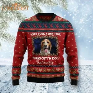 Beagle Dog Xmas Ugly Christmas Sweater