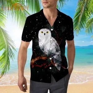 Beautiful Owl Night Hawaiian Shirt