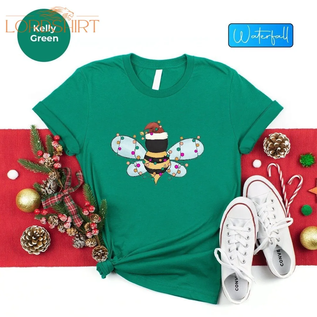 Bee Christmas Shirt Funny Bee Shirt Bumblebee Christmas