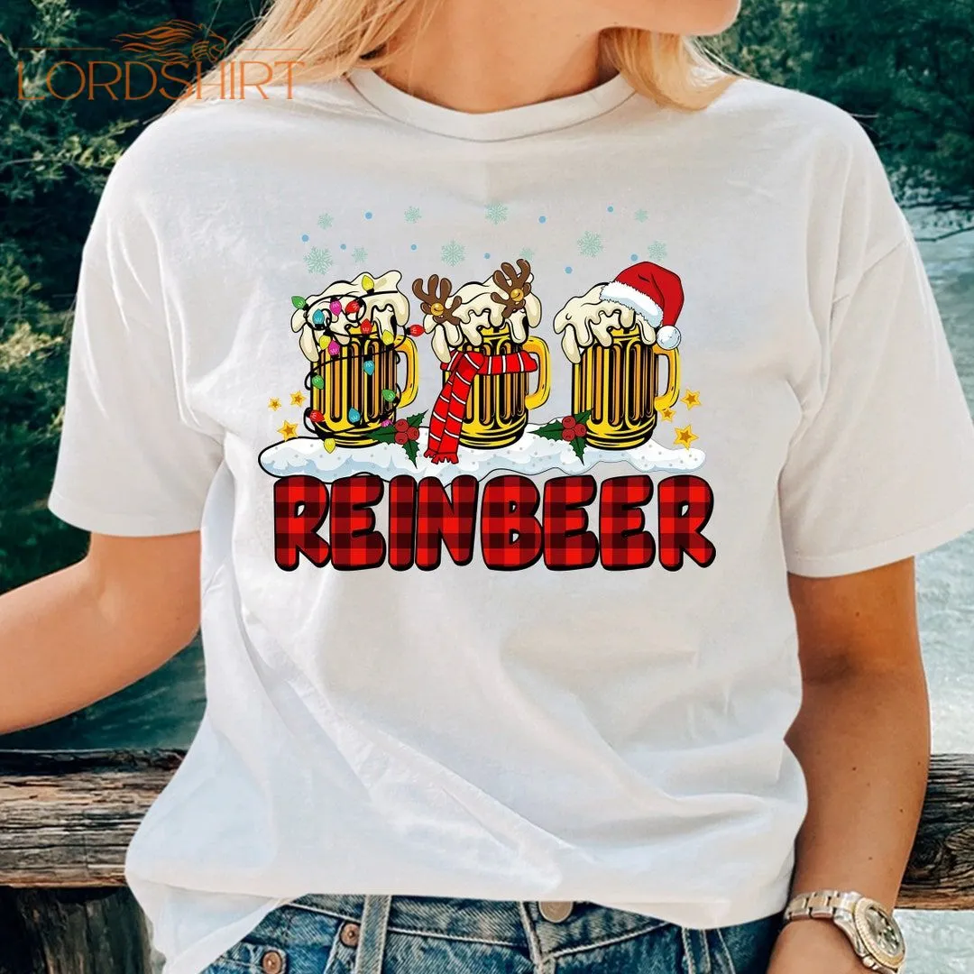 Beer Christmas Shirt Funny Reinbeer Shirt Reindeer Shirt