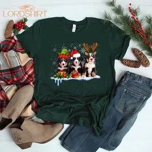 Bernese Mountain Dog Christmas Cute T Shirtchristmas Bernese