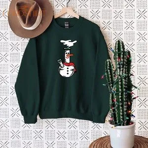 Bong Snowmen Sweater Cannabis Christmas T-shirt Weed