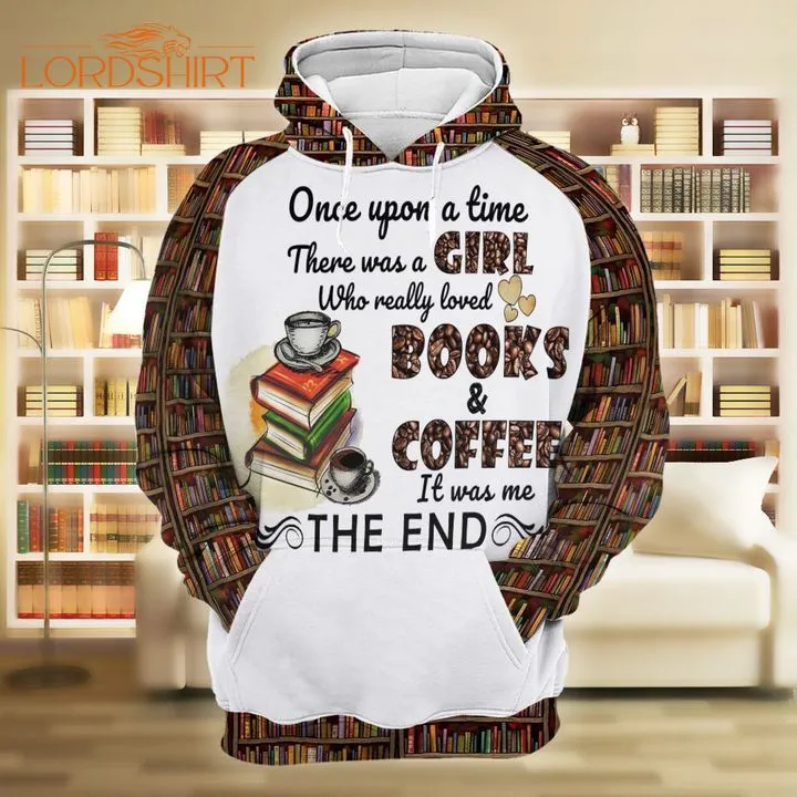 Book Lover And Coffee Addict 3d All Over Print