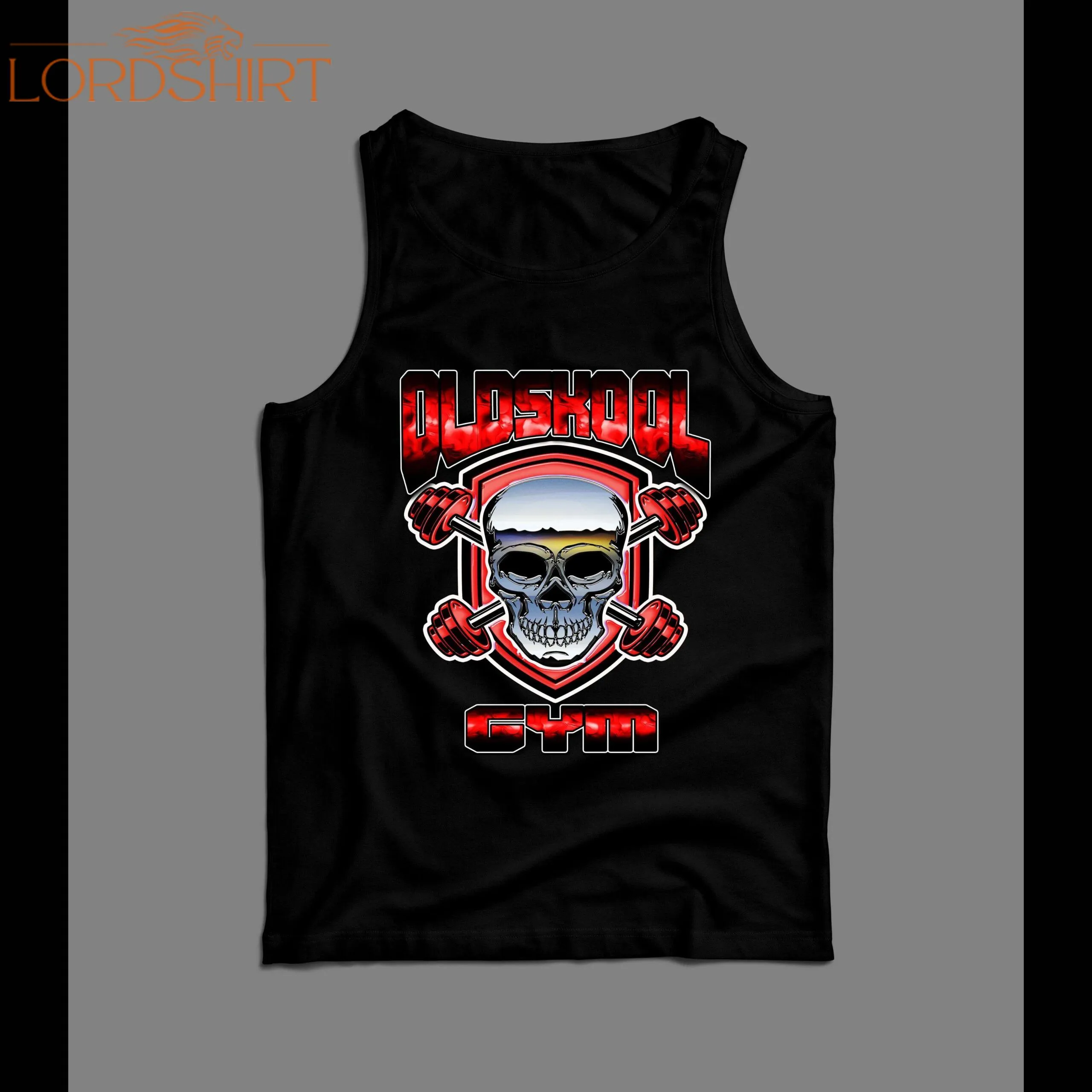 Bootleg Style Oldskool Gym High Quality Work Out Men's Tank Top