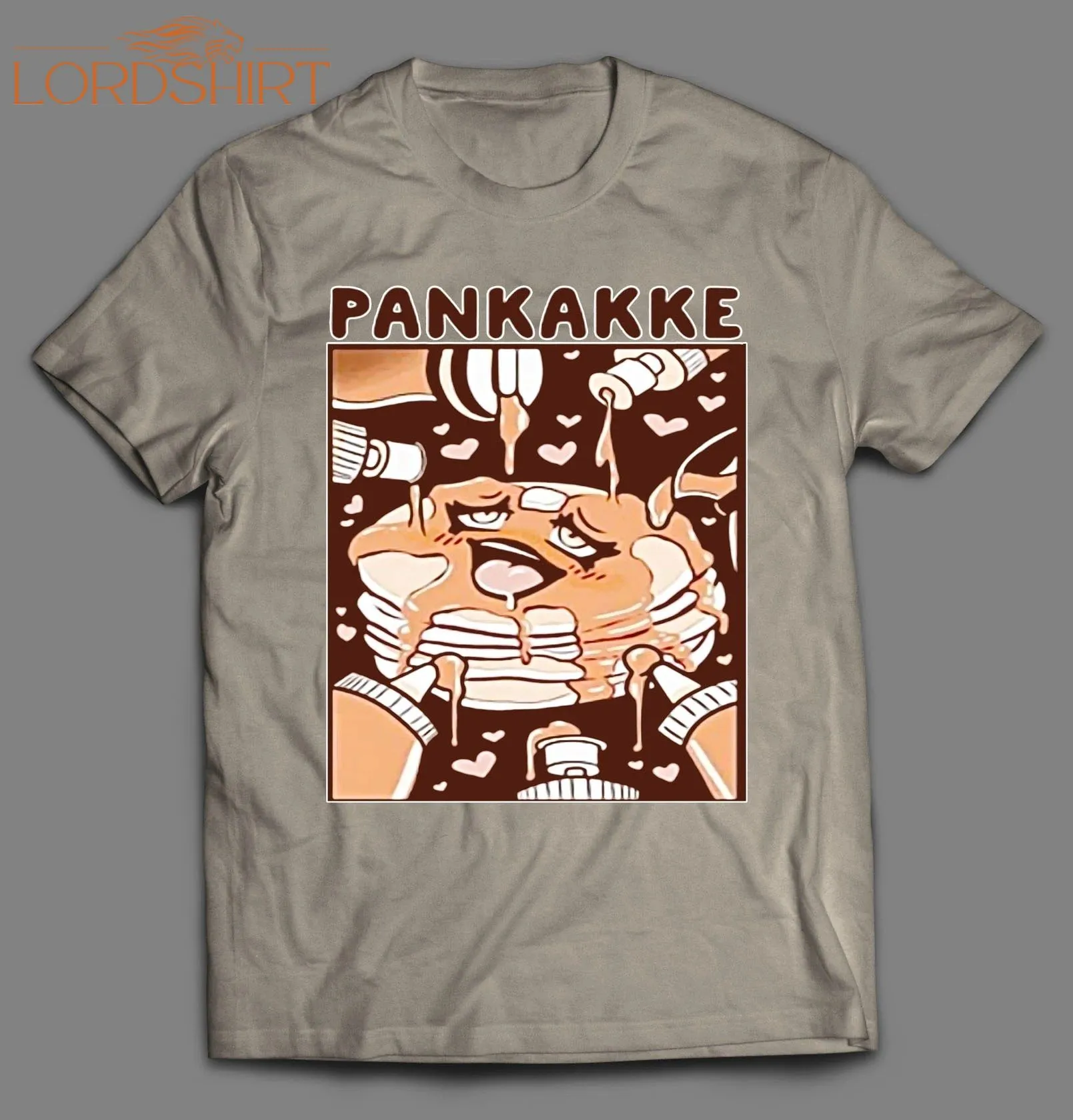 Breakfast Pankakke Adult Humor Shirt