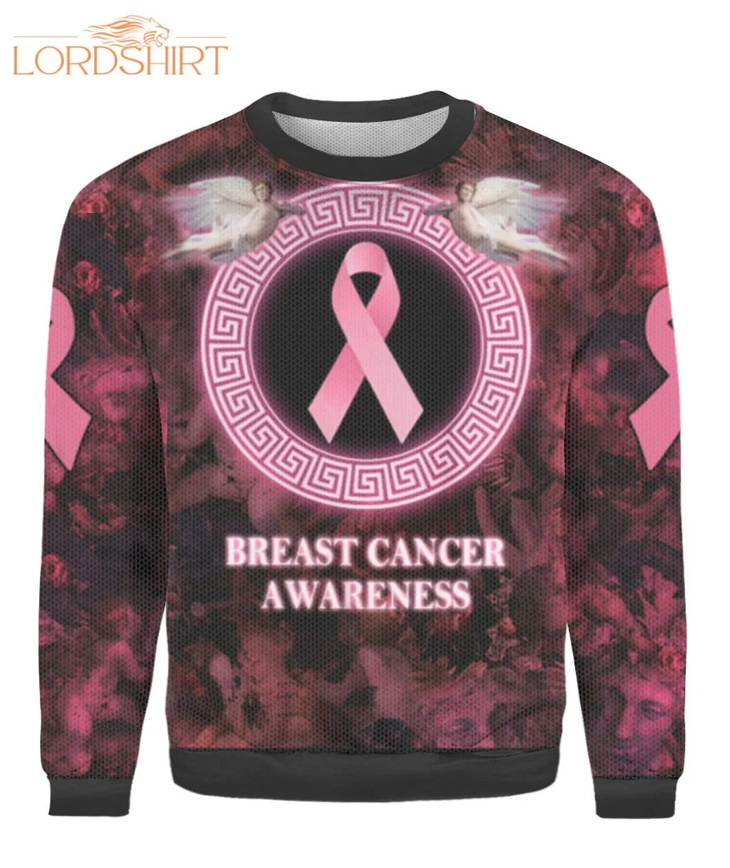 Breast Cancer Awareness Ugly Christmas Sweater