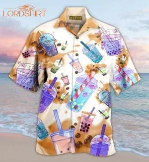 Bubble Tea Hawaiian Shirt