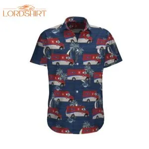 Canada Delivery Truck Hawaiian Shirt