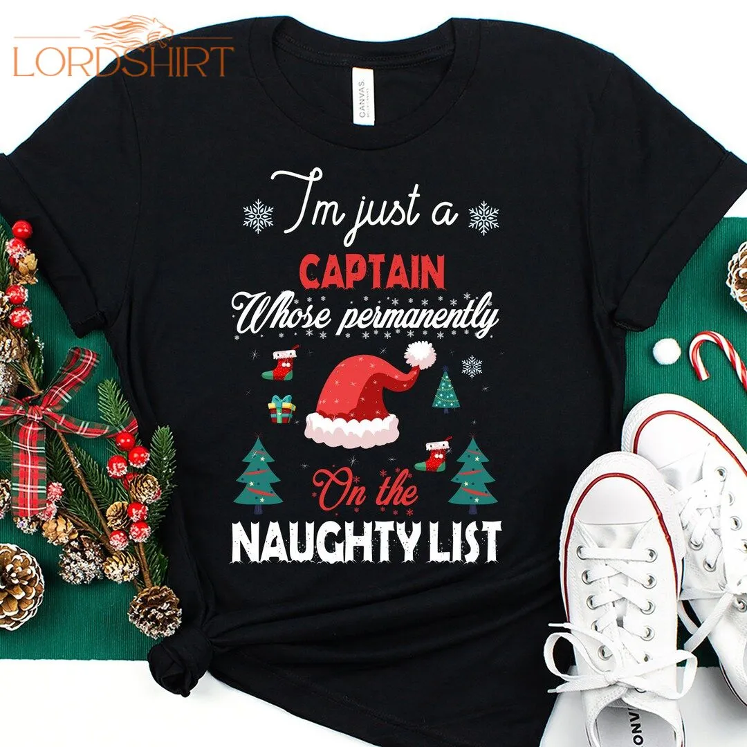 Captain Christmas Shirt Captain Christmas Gift Captain