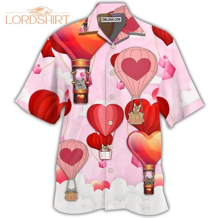 Cat Valentine Play With Air Balloon Hawaiian Shirt