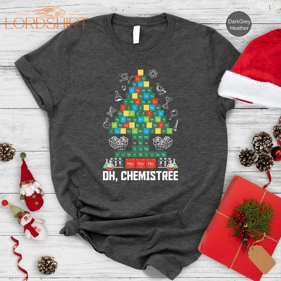 Chemistree Shirt Christmas Tree Shirt Chemistry T Shirt