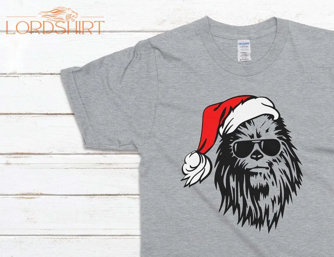 Chewbacca Christmas T-shirt Star Wars T-shirt The