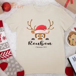 Children's Christmas 2023 T-shirt Personalised Christmas