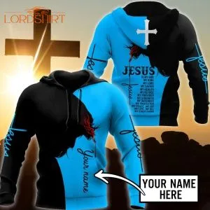 Christian Jesus Custom Name 3d All Over Print