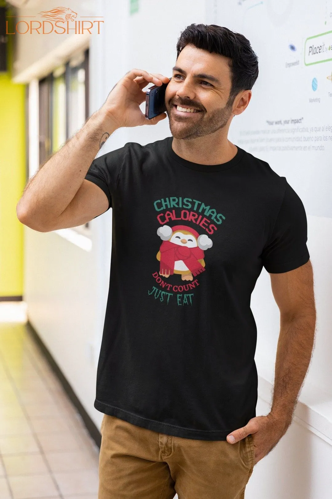 Christmas Calories T Shirt Christmas T Shirt Casual T Shirt