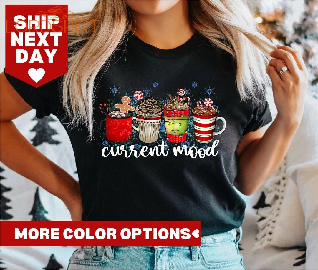 Christmas Coffee Shirt Christmas Shirt Coffee Lover Shirt