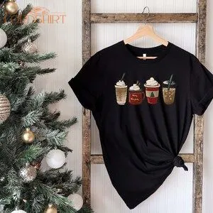 Christmas Coffee Tshirt Christmas Shirt Christmas T-shirt