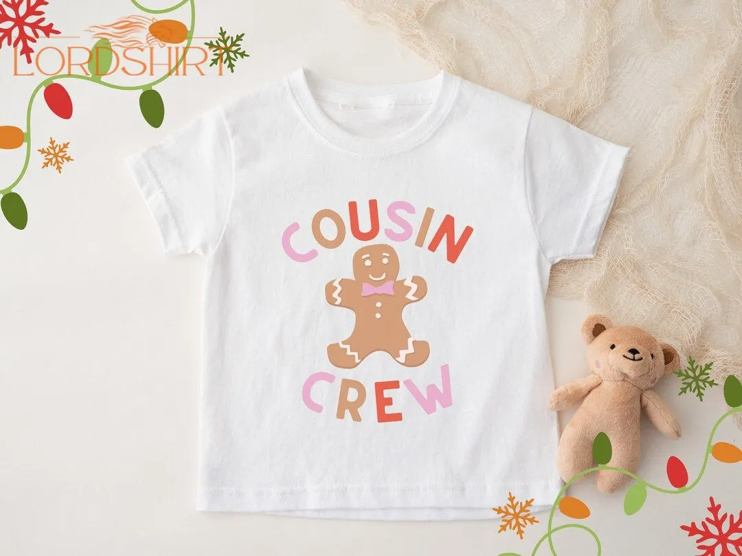 Christmas Cousin Crew T-shirt Christmas Matching Family