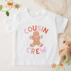 Christmas Cousin Crew T-shirt Christmas Matching Family