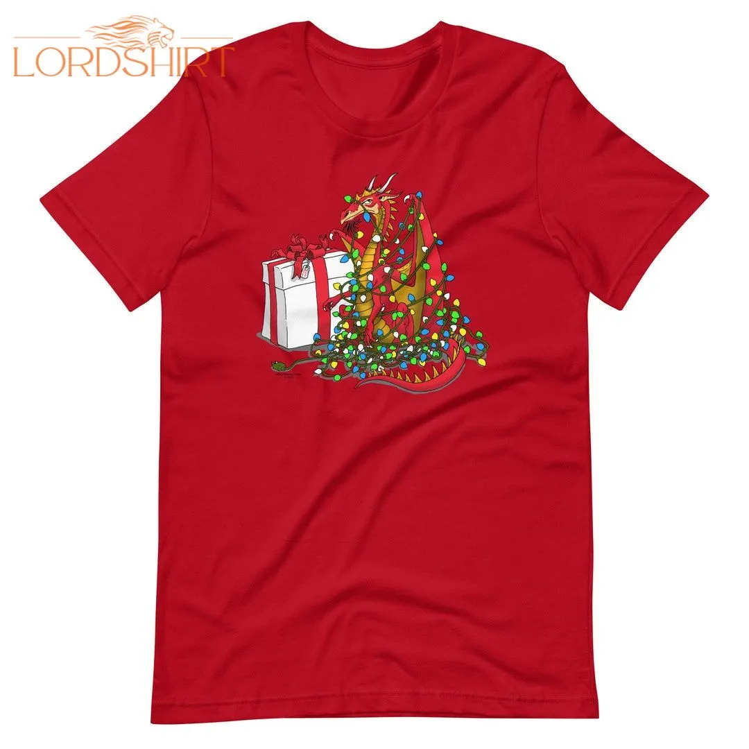 Christmas Dragon VS Lights Unisex T-shirt