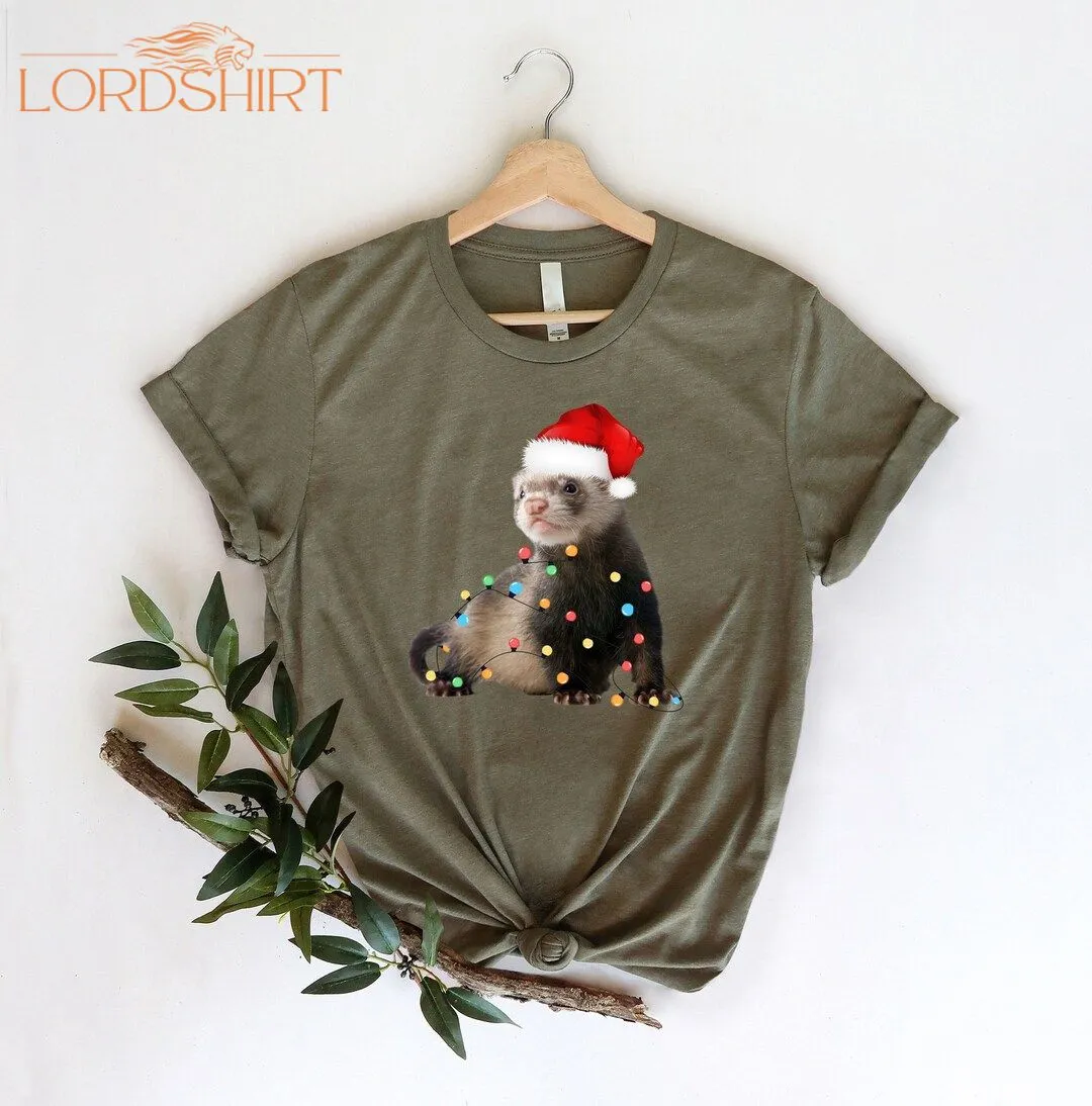 Christmas Ferret Shirt Ferret Shirt Christmas Shirt Ferret