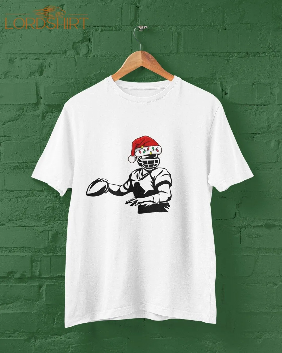 Christmas Football Shirt Fun Christmas T-shirt Football