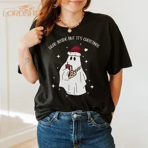 Christmas Ghost Shirt Trendy Christmas Shirt Cute Christmas