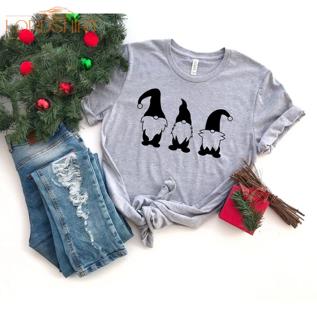 Christmas Gnomes Shirt Santa Gnomes T-shirt Christmas Shirt