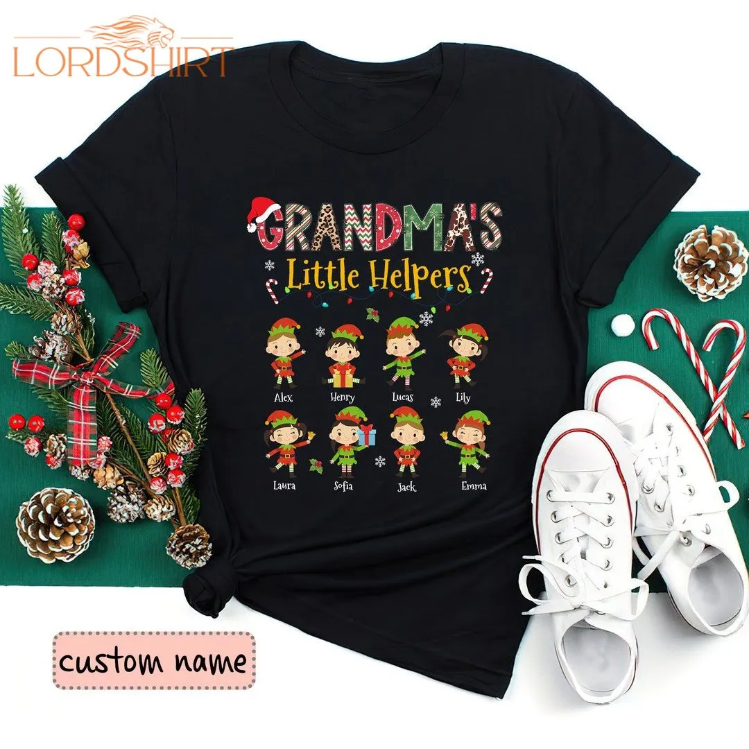 Christmas Grandma's Little Helpers Shirt Christmas