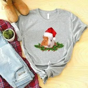 Christmas Hamster Shirt Funny Christmas T-shirt Christmas