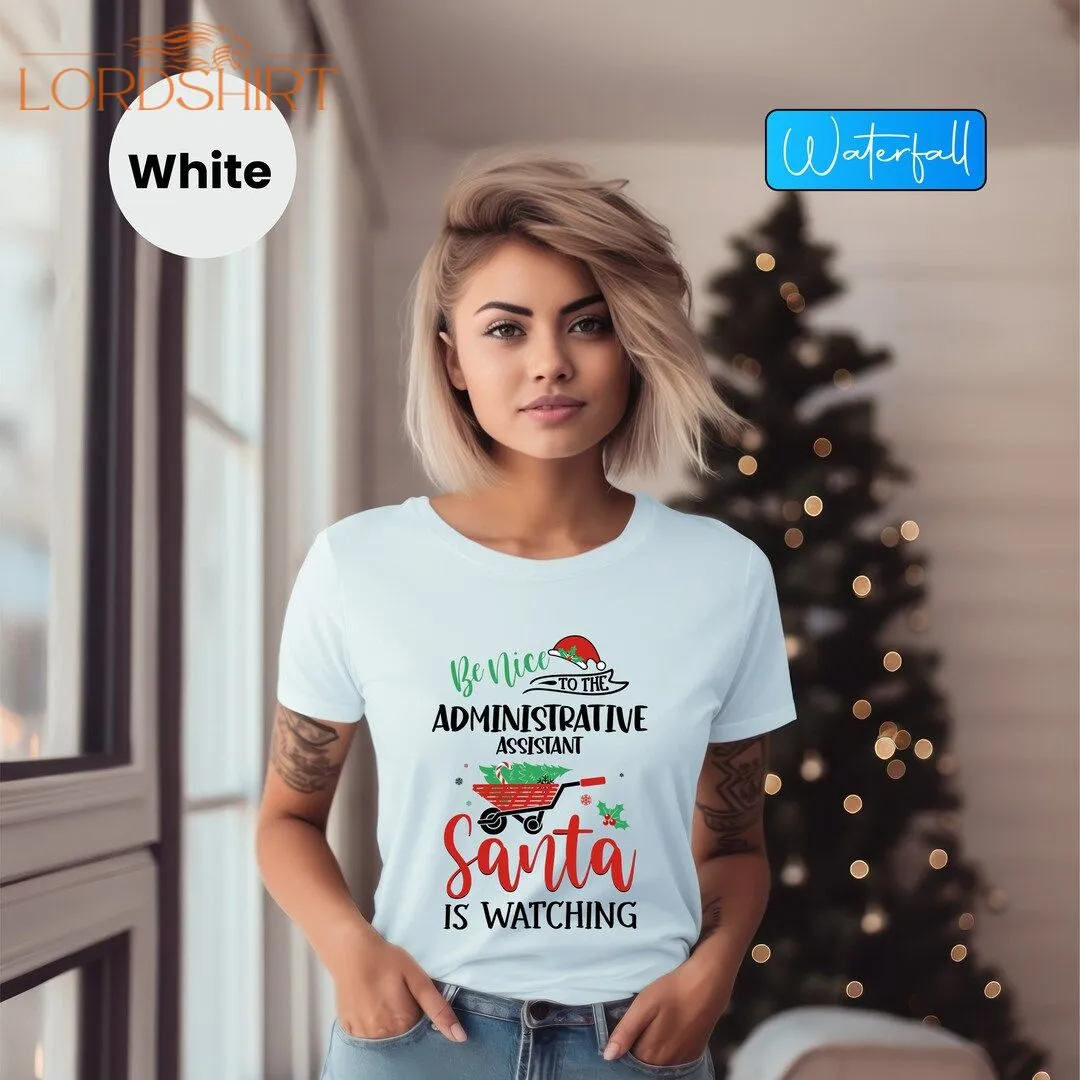 Christmas Holiday Administrative Assistant Shirt Admin