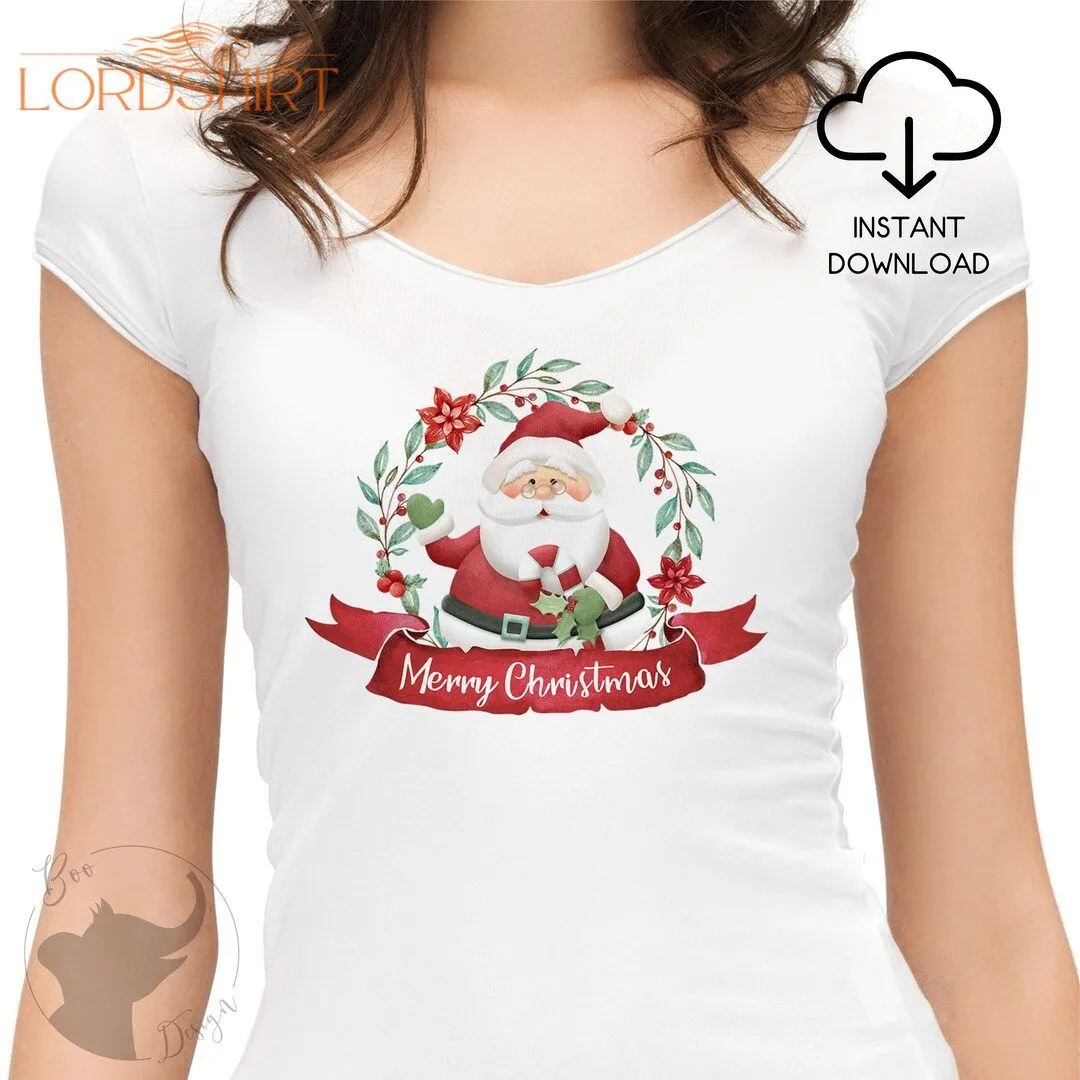 Christmas Iron On Transfer Christmas T-shirt Design