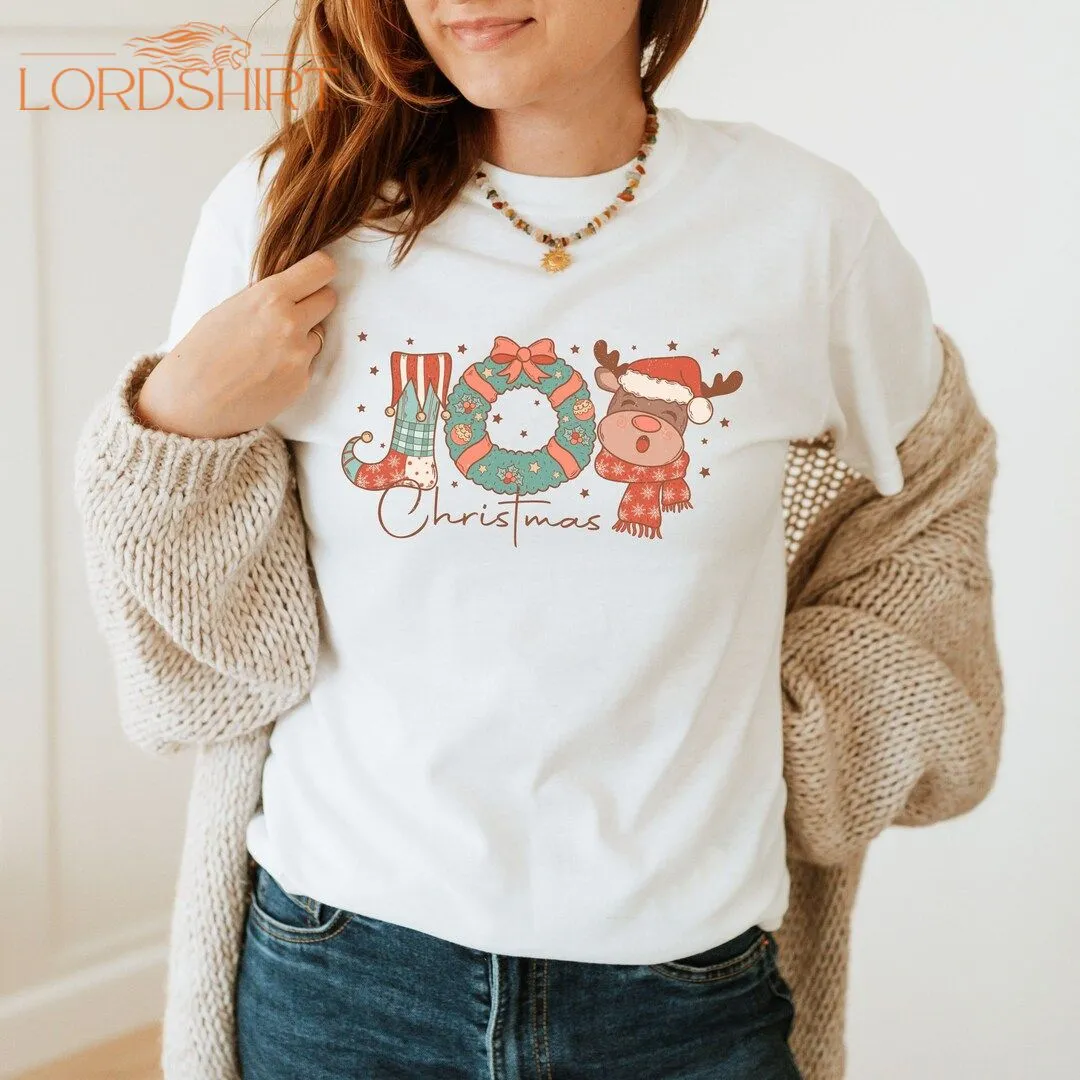 Christmas Joy Shirt Retro Christmas Shirt Cute Christmas