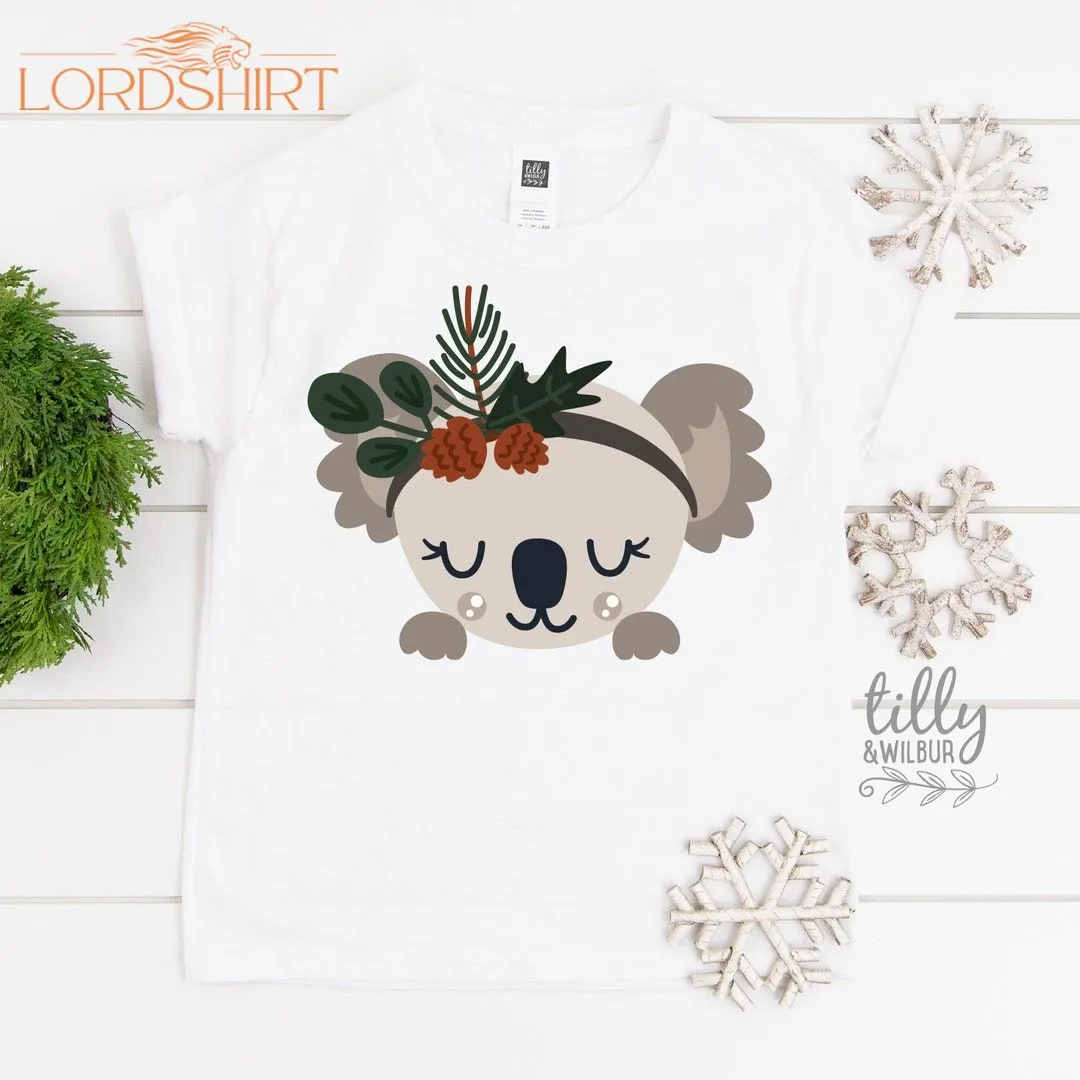 Christmas Koala T-shirt Christmas Koala Australian