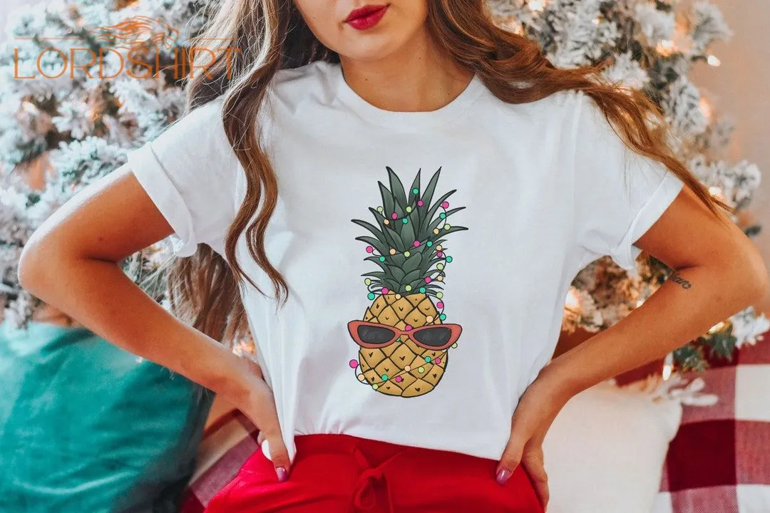 Christmas Pineapple Shirt Christmas Shirts Holiday Shirt