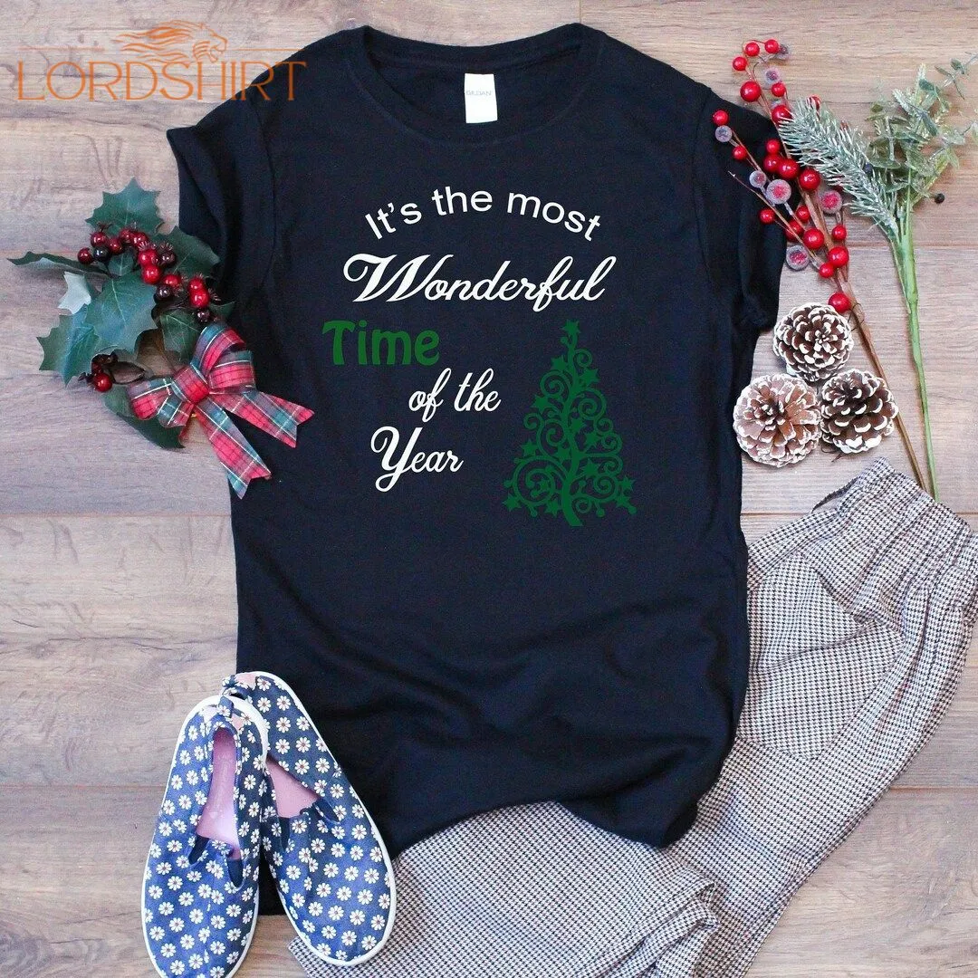 Christmas Printed T Shrit Statement Quote Xmas Themed Shirt