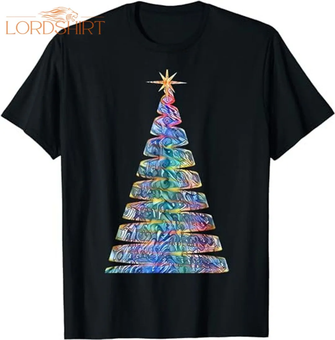 Christmas Rainbow Ribbon Ally Tree XMAS T-shirt Sweatshirt