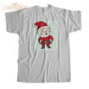 Christmas Santa Jolly Iron On T-shirt Transfer Print