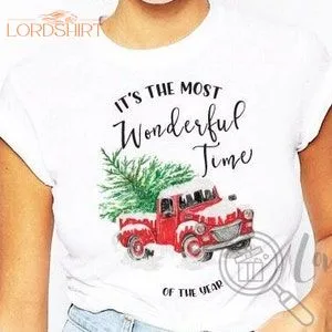 Christmas Shirtit's The Most Wonderful Time Of The