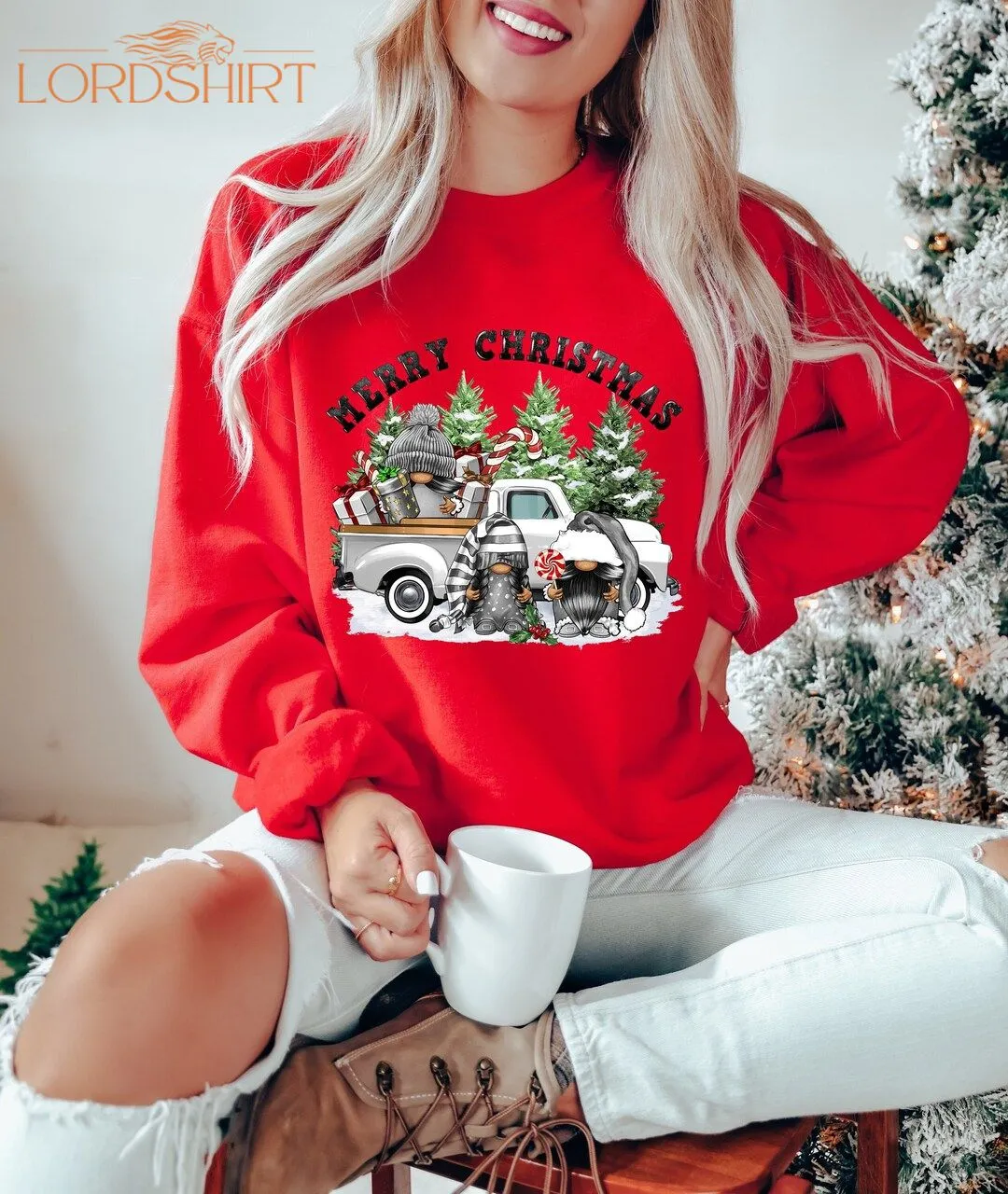 Christmas Sweatshirt For Women New Year Gift Kids Christmas