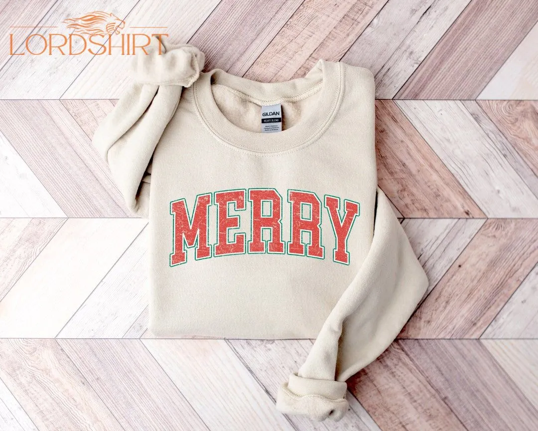 Christmas Sweatshirt Merry Christmas Sweatshirt Christmas