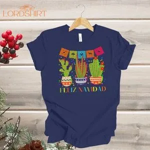 Christmas T Shirt Christmas T Shirt For Women Or Men Feliz