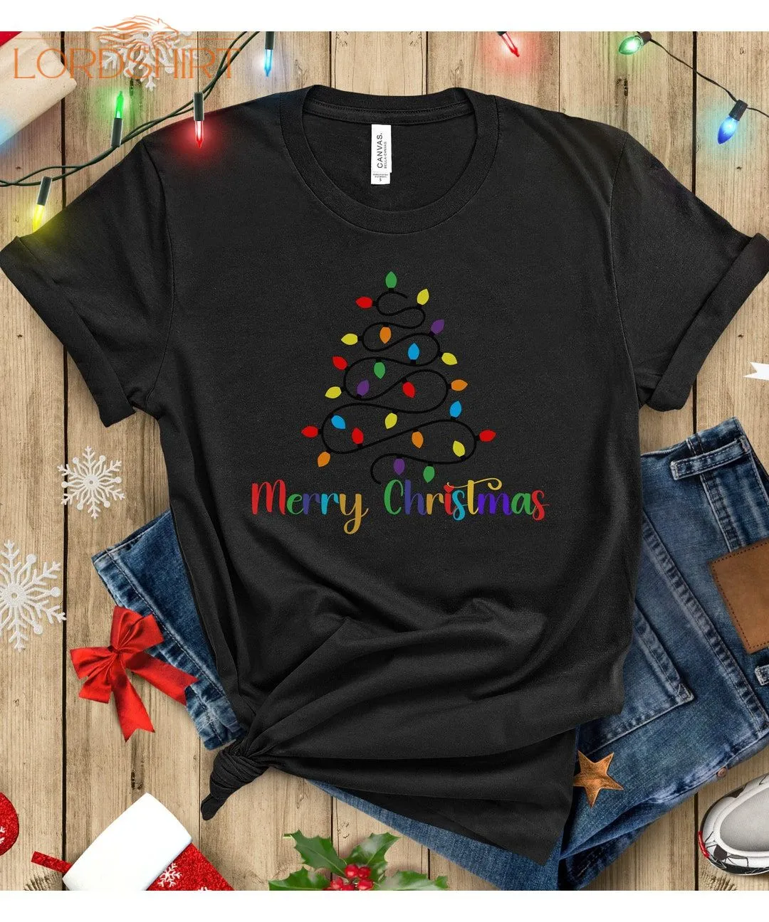 Christmas T-shirt Christmas T-shirt Unisex Merry Christmas T