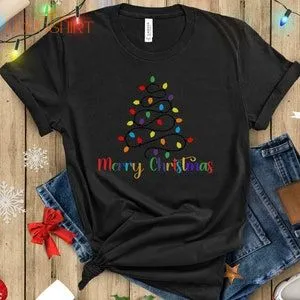 Christmas T-shirt Christmas T-shirt Unisex Merry Christmas T