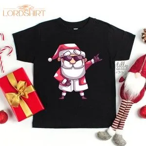 Christmas T-shirt For Boys Santa T-shirt Boy's Christmas