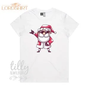 Christmas T-shirt For Women Santa T-shirt Women's