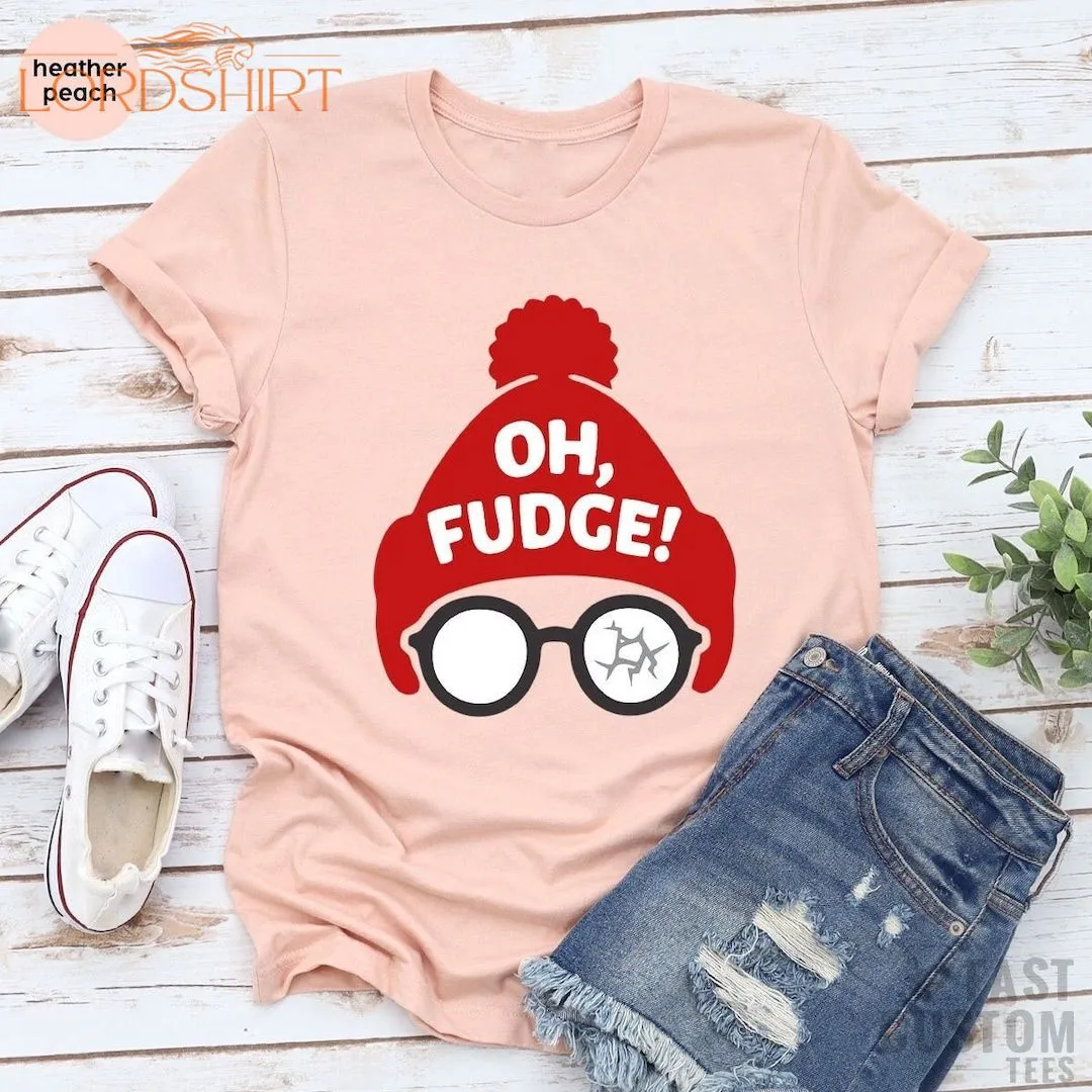 Christmas T-shirt Funny Christmas Shirt Oh Fudge Shirt