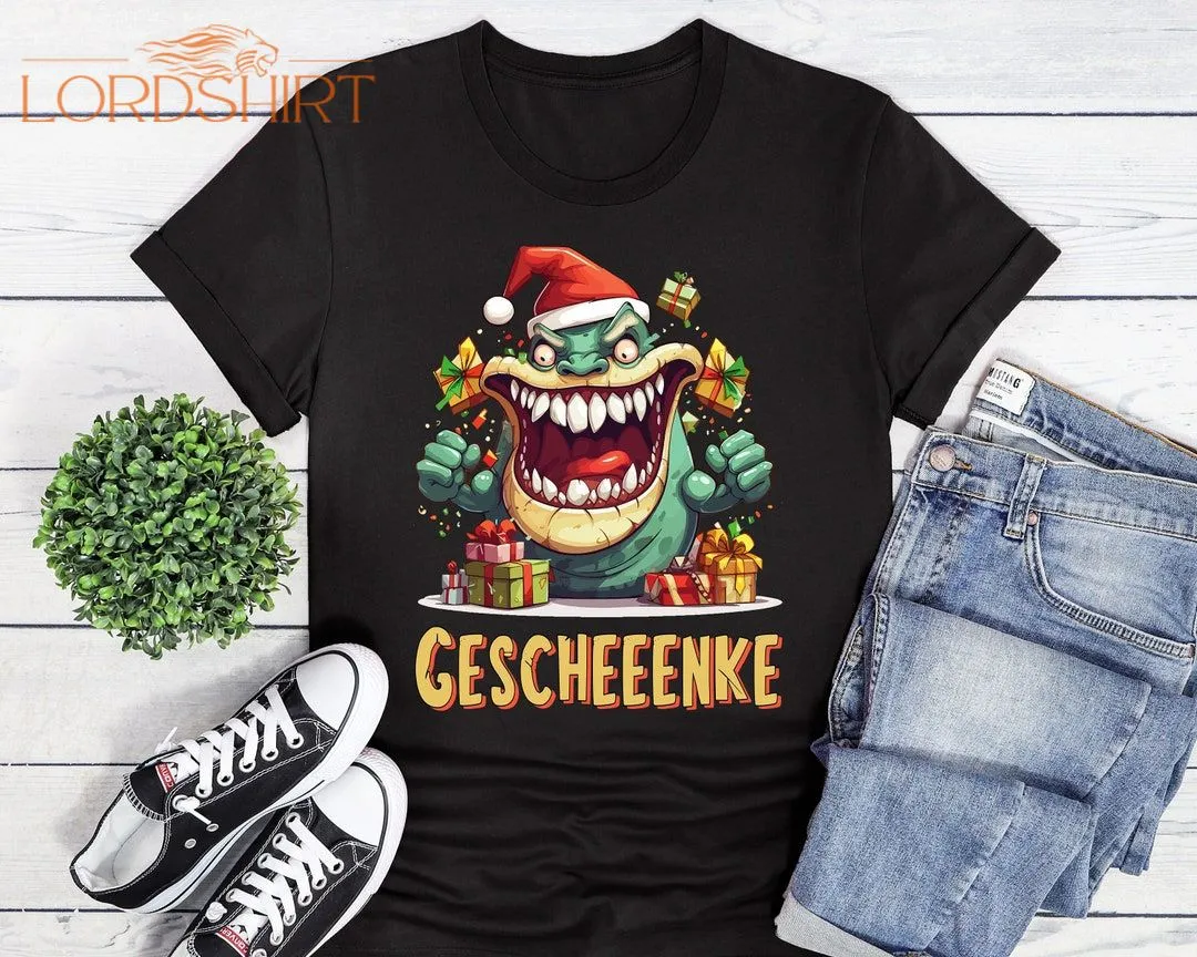 Christmas T-shirt Gifts Monster Sweatshirt Hoodie